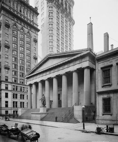 U.S. Sub Treasury, New York, N.Y. by Detroit Publishing Co.